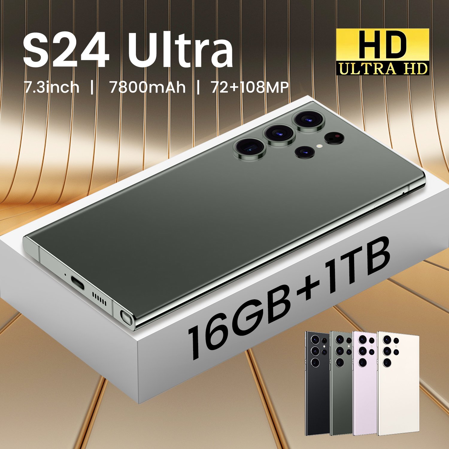 2024 0riginal Android 13 s24 ultra phone Smartphone 16+1TB Mobile Phone Cell Gaming Phone 5G smartphone 3G&4G cellphones